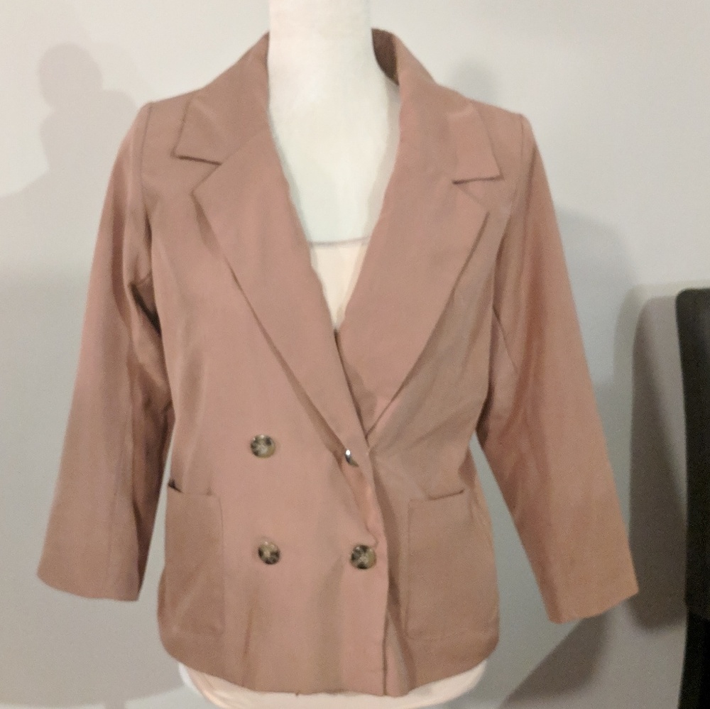 Lola Tan Blazer Size Medium